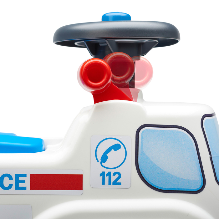 Ambulans Ride-On Vit Falk